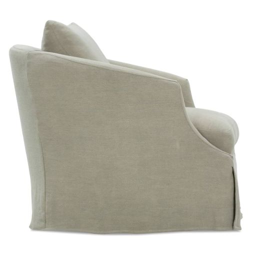 Picture of Emmerson Slipcovered Swivel Chair